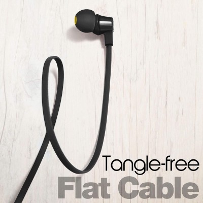 Infinity (JBL Zip 100 Wired in Ear Earphones with Mic, Immersive Bass, One Button Multi-Function Remote, Tangle Free Flat Cable (Black) Infinity (JBL Zip 100 Wired in Ear Earphones with Mic, Immersive Bass, One Button Multi-Function Remote, Tangle Free Flat Cable (Black)