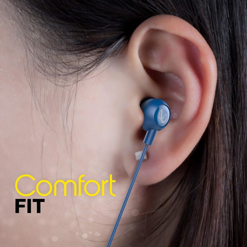 Infinity Zip 20 Wired in Ear Earphones with Mic (Blue) Infinity Zip 20 Wired in Ear Earphones with Mic (Blue)