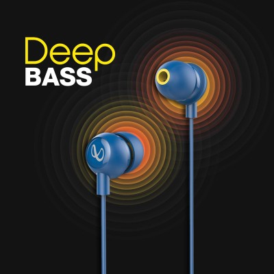 Infinity Zip 20 Wired in Ear Earphones with Mic (Blue) Infinity Zip 20 Wired in Ear Earphones with Mic (Blue)