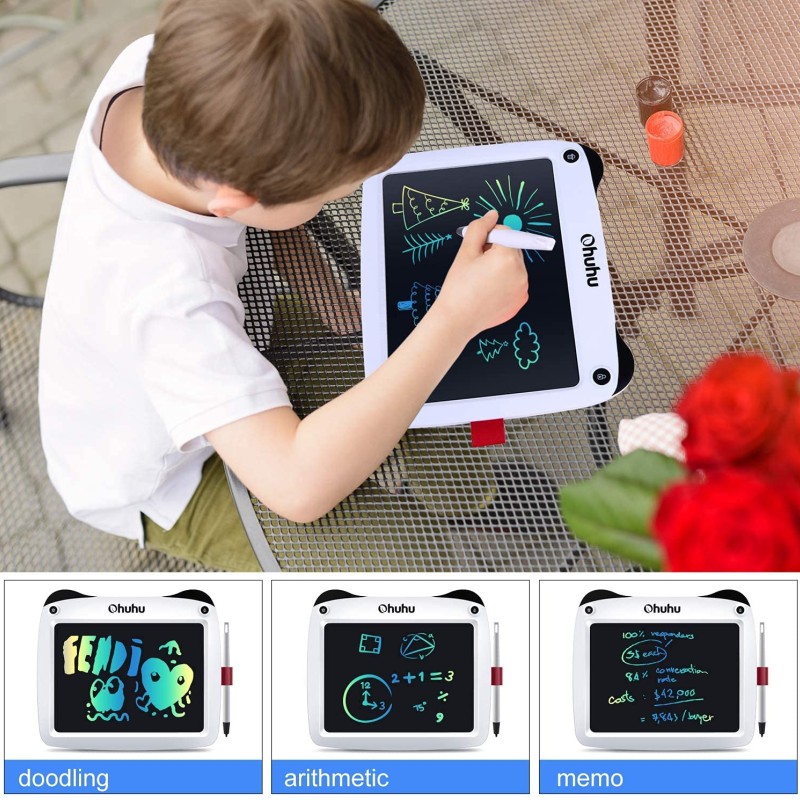 Ohuhu Writing Pad 9 inch LCD Writing Tablet Electronic Slate