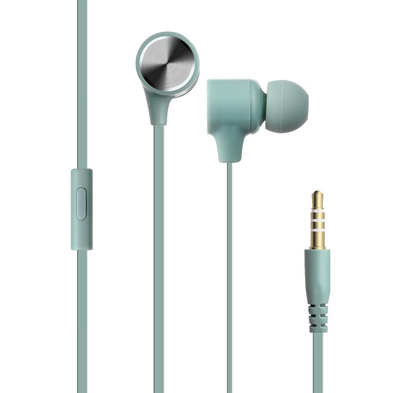 Zebronics Zeb-Protect Wired Earphone with Call Function(Green) Zebronics Zeb-Protect Wired Earphone with Call Function(Green)