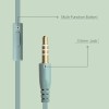 Zebronics Zeb-Protect Wired Earphone with Call Function(Green) Zebronics Zeb-Protect Wired Earphone with Call Function(Green)