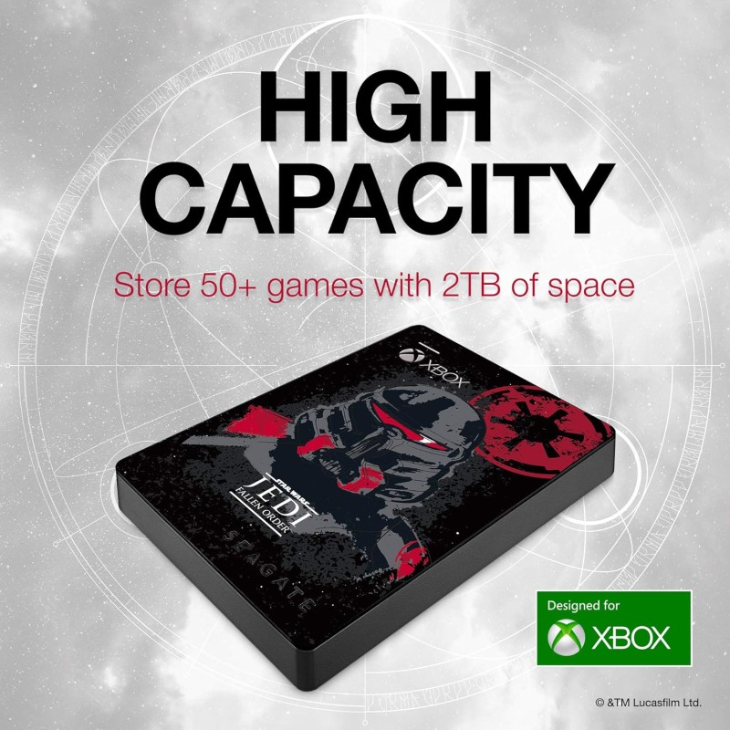 Seagate Game Drive For Xbox 2TB External Hard Drive Portable HDD Seagate Game Drive For Xbox 2TB External Hard Drive Portable HDD