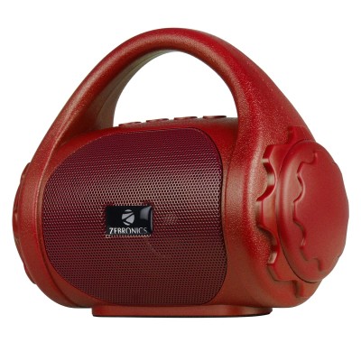 Zebronics ZEB-COUNTY 3W Wireless Bluetooth Portable Speaker With Supporting Carry Handle Zebronics ZEB-COUNTY 3W Wireless Bluetooth Portable Speaker With Supporting Carry Handle