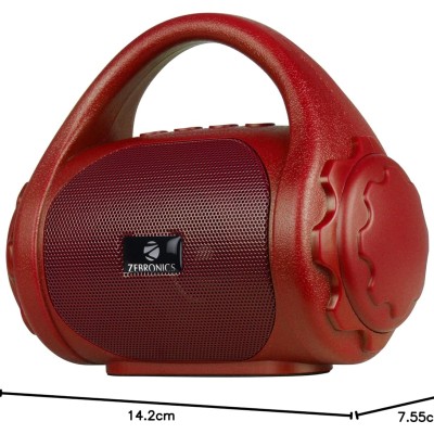 Zebronics ZEB-COUNTY 3W Wireless Bluetooth Portable Speaker With Supporting Carry Handle Zebronics ZEB-COUNTY 3W Wireless Bluetooth Portable Speaker With Supporting Carry Handle