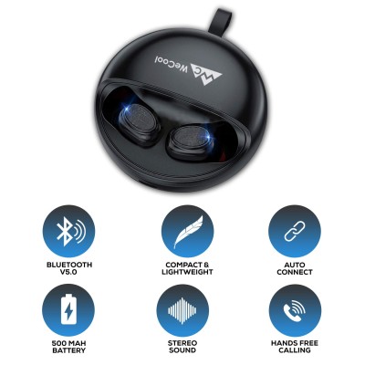 WeCool Moonwalk X2 Innovative Design True Wireless Earbuds for Stereo Music and Bluetooth Earphones WeCool Moonwalk X2 Innovative Design True Wireless Earbuds for Stereo Music and Bluetooth Earphones