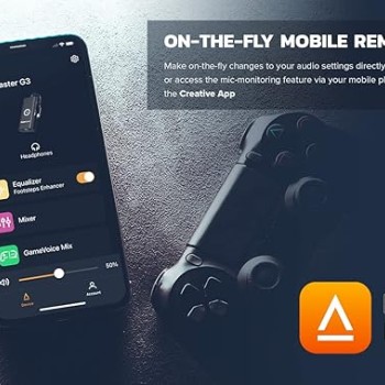 Creative Sound Blaster G3 USB-C External Gaming USB DAC and Amp Creative Sound Blaster G3 USB-C External Gaming USB DAC and Amp