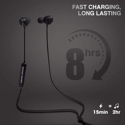 Harman Kardon Fly Wireless Bluetooth in Ear Headphone with Mic (Black) Harman Kardon Fly Wireless Bluetooth in Ear Headphone with Mic (Black)