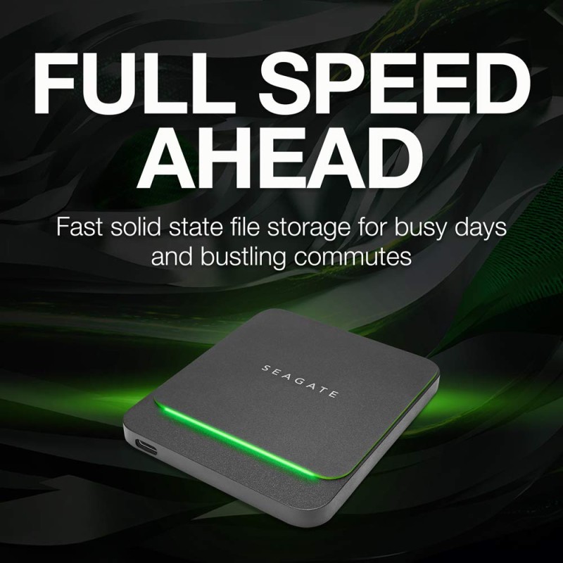 Seagate Barracuda Fast 2 TB External SSD – USB-C USB 3.0 for Windows and Mac, 3 yr Data Recovery Services, Portable Solid State Drive (STJM2000400) Seagate Barracuda Fast 2 TB External SSD – USB-C USB 3.0 for Windows and Mac, 3 yr Data Recovery Services, Portable Solid State Drive (STJM2000400)