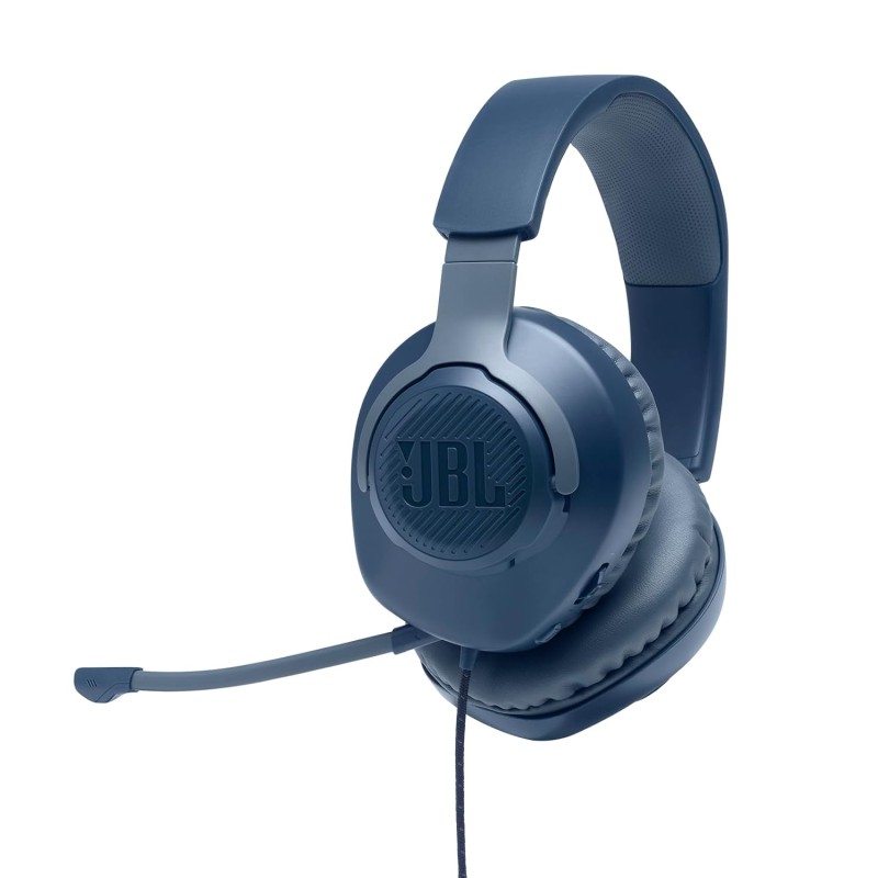 JBL Quantum 100 Wired Over Ear Gaming Headphones with Mic JBL Quantum 100 Wired Over Ear Gaming Headphones with Mic