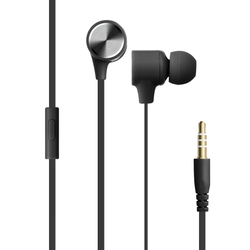 Zebronics Zeb-Protect Wired Earphone with Call Function(Black) Zebronics Zeb-Protect Wired Earphone with Call Function(Black)