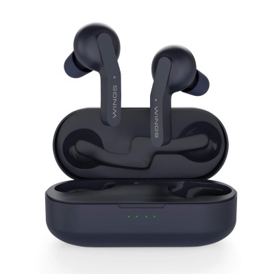 Wings Troopers in-Ear True Wireless Bluetooth Earbuds (TWS) - (Navy Blue) Wings Troopers in-Ear True Wireless Bluetooth Earbuds (TWS) - (Navy Blue)
