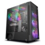 DEEPCOOL MATREXX 55 MESH ADD-RGB 4F Mid-Tower Tempered Glass, Alloy Steel Gaming Cabinet/Computer Case with 4 ARGB Fans Pre-Install, Support Mini-ITX/Micro-ATX/ATX/E-ATX (RGB)