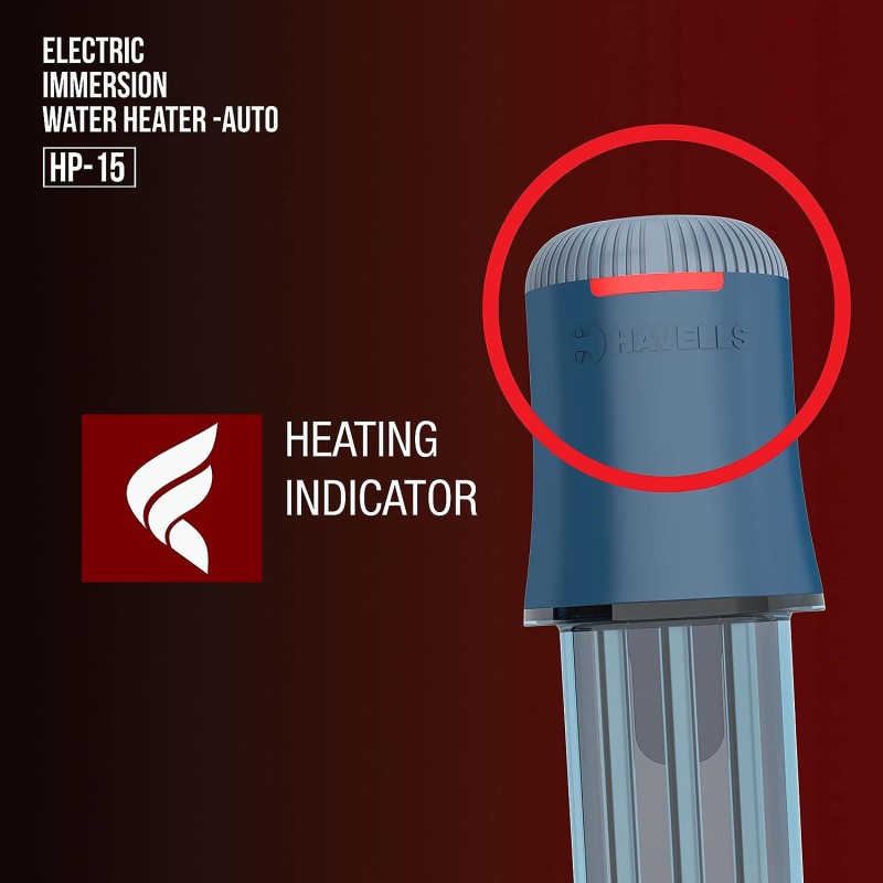 Havells Immersion heater HP15 Auto 1500 Watt (Blue) Havells Immersion heater HP15 Auto 1500 Watt (Blue)