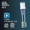 Havells Water Proof Immersion Water Heater HB 15 1500 Watts (White Blue), Plastic Havells Water Proof Immersion Water Heater HB 15 1500 Watts (White Blue), Plastic