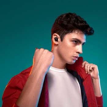 Redmi Earbuds S Bluetooth Truly Wireless in Ear Earbuds with Mic, Gaming Mode, Up to 12 Hours of Playback Time, Ipx4 Sweat and Splash Proof, Dsp Enc for Calls (Black) Redmi Earbuds S Bluetooth Truly Wireless in Ear Earbuds with Mic, Gaming Mode, Up to 12 Hours of Playback Time, Ipx4 Sweat and Splash Proof, Dsp Enc for Calls (Black)