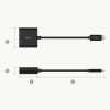 Belkin USB-C to HDMI Adapter + Charge - Black Belkin USB-C to HDMI Adapter + Charge - Black
