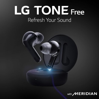 LG TONE Free HBS-FN6 Truly Wireless Bluetooth In Ear Earbuds with Mic (Black) LG TONE Free HBS-FN6 Truly Wireless Bluetooth In Ear Earbuds with Mic (Black)
