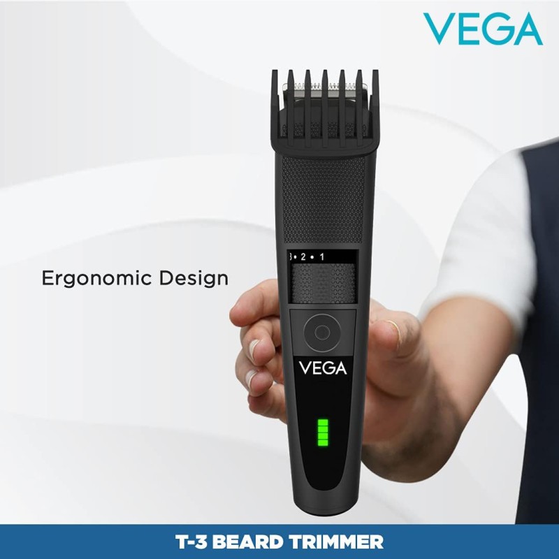 Vega Men T3 Beard Trimmer For Men With Quick Charge Vega Men T3 Beard Trimmer For Men With Quick Charge