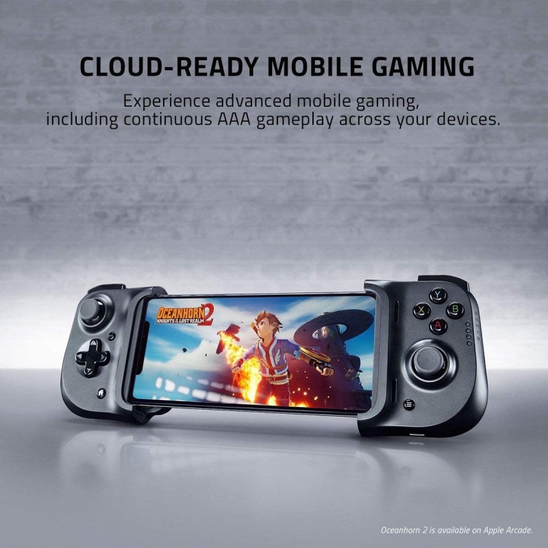 Razer Kishi - Wireless Gaming Controller for iPhone – Black - RZ06-03360100-R3M1 Razer Kishi - Wireless Gaming Controller for iPhone – Black - RZ06-03360100-R3M1