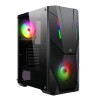 Ant Esports ICE-211TG Mid Tower Computer Case I Gaming Cabinet I Mesh Panel - Black Ant Esports ICE-211TG Mid Tower Computer Case I Gaming Cabinet I Mesh Panel - Black