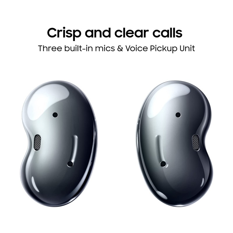 Samsung Galaxy Buds Live Bluetooth Truly Wireless in Ear Earbuds with Mic, Upto 21 Hours Playtime, Mystic Black Samsung Galaxy Buds Live Bluetooth Truly Wireless in Ear Earbuds with Mic, Upto 21 Hours Playtime, Mystic Black