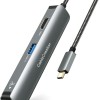 CableCreation USB C Hub Multiport Adapter, 5-in-1 USB C Adapter Aluminum Shell with 4K USB C to HDMI CableCreation USB C Hub Multiport Adapter, 5-in-1 USB C Adapter Aluminum Shell with 4K USB C to HDMI