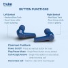 truke Fit Buds Bluetooth Truly Wireless in Ear Earbuds with Mic (TWS)-Blue truke Fit Buds Bluetooth Truly Wireless in Ear Earbuds with Mic (TWS)-Blue