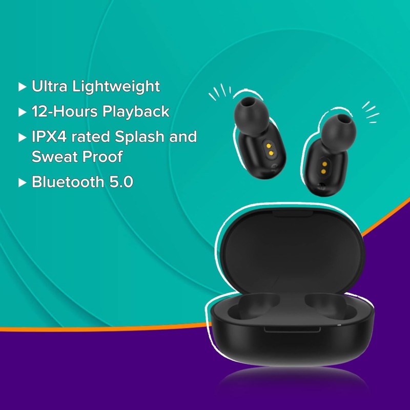 Redmi Earbuds 2C Truly Wireless in Ear Earbuds with Mic Redmi Earbuds 2C Truly Wireless in Ear Earbuds with Mic