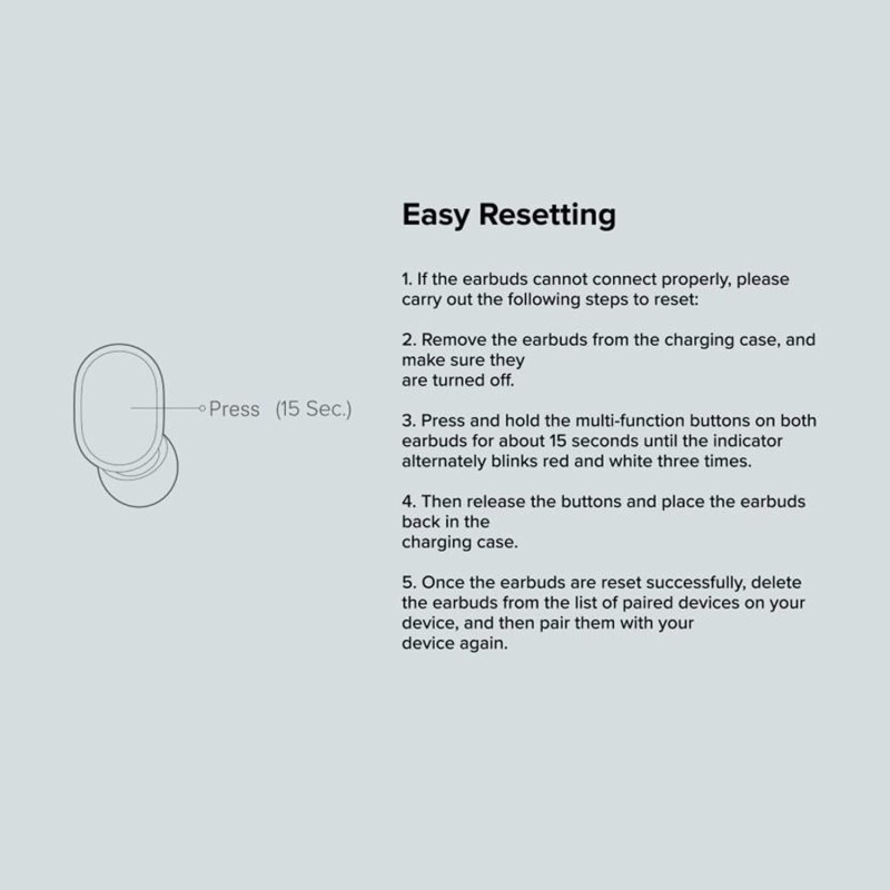 Redmi Earbuds 2C Truly Wireless in Ear Earbuds with Mic Redmi Earbuds 2C Truly Wireless in Ear Earbuds with Mic