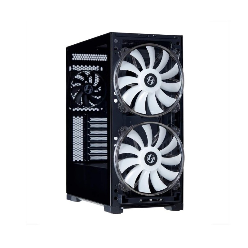 Lian Li LANCOOL 215 X Mid Tower Computer Case/Gaming Cabinet - Black I Support E-ATX/ATX/M-ATX/ITX Motherboard I 2 x 200 mm ARGB Fans (Front) I 1 X 120 mm Fans (Rear) Lian Li LANCOOL 215 X Mid Tower Computer Case/Gaming Cabinet - Black I Support E-ATX/ATX/M-ATX/ITX Motherboard I 2 x 200 mm ARGB Fans (Front) I 1 X 120 mm Fans (Rear)