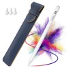 Tukzer Active Stylus Pen iPad Pencil | Palm Rejection, Tilt Sensor, High Precision White Tukzer Active Stylus Pen iPad Pencil | Palm Rejection, Tilt Sensor, High Precision White