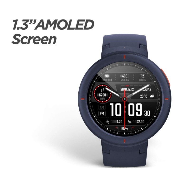 Amazfit Verge Phone Call Smart Watch with Alexa-Built in (Blue) Amazfit Verge Phone Call Smart Watch with Alexa-Built in (Blue)
