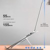 Dyazo 6 Angles Adjustable Aluminum Ergonomic Foldable Portable Tabletop Laptop Dyazo 6 Angles Adjustable Aluminum Ergonomic Foldable Portable Tabletop Laptop