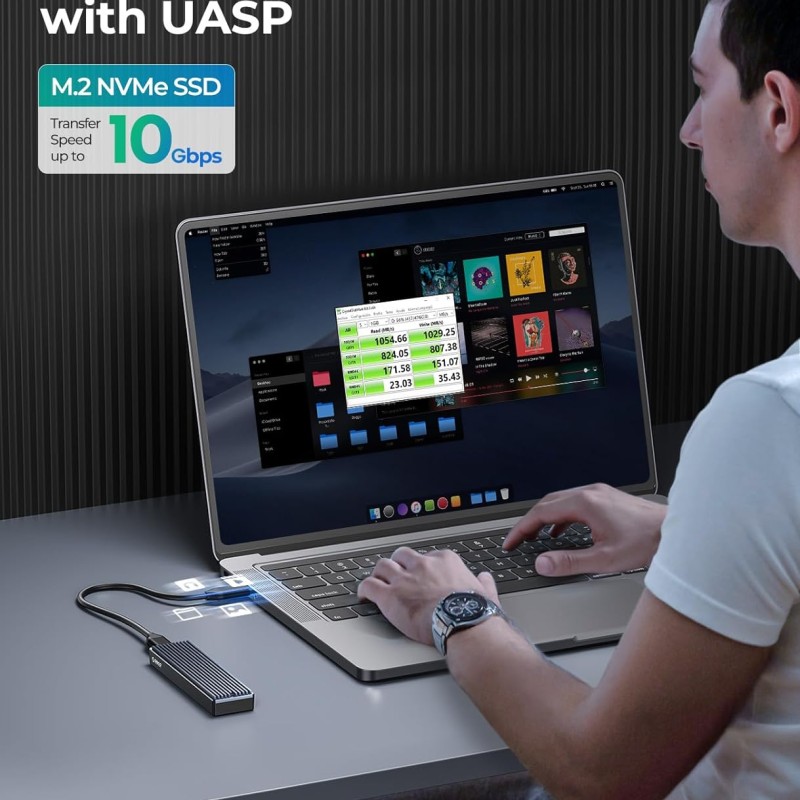 ORICO M2PV-C3 M.2 NVME SSD Enclosure (Not for SATA SSD) USB 3.1 Type C ORICO M2PV-C3 M.2 NVME SSD Enclosure (Not for SATA SSD) USB 3.1 Type C
