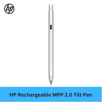 HP Rechargeable MPP 2.0 Tilt Pen for HP Devices Supporting Windows Ink and Microsoft Pen Protocol MPP2.0 (3J123AA), Silver HP Rechargeable MPP 2.0 Tilt Pen for HP Devices Supporting Windows Ink and Microsoft Pen Protocol MPP2.0 (3J123AA), Silver