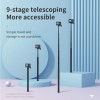 TELESIN 118"/3 Meters Ultra Long Selfie Stick, Black