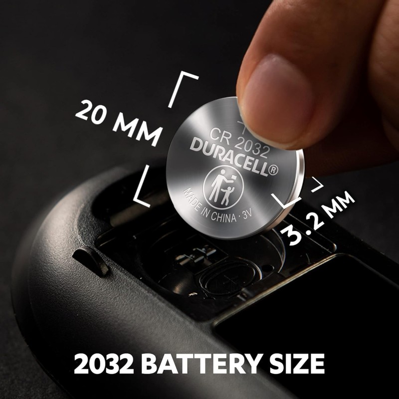 Duracell CR2032 3V Lithium Coin Battery, 20 pcs, 2032 Coin Button Cell Battery, DL2032 Duracell CR2032 3V Lithium Coin Battery, 20 pcs, 2032 Coin Button Cell Battery, DL2032