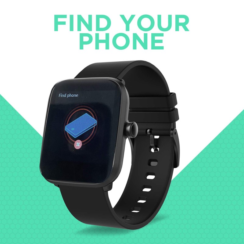 FLiX (Beetel S1 Bluetooth Smart Watch, IPX 68 Rated Water and Dust Resistant - (Black) FLiX (Beetel S1 Bluetooth Smart Watch, IPX 68 Rated Water and Dust Resistant - (Black)
