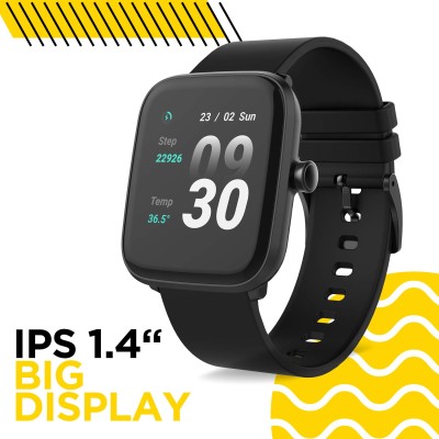 FLiX (Beetel S1 Bluetooth Smart Watch, IPX 68 Rated Water and Dust Resistant - (Black) FLiX (Beetel S1 Bluetooth Smart Watch, IPX 68 Rated Water and Dust Resistant - (Black)