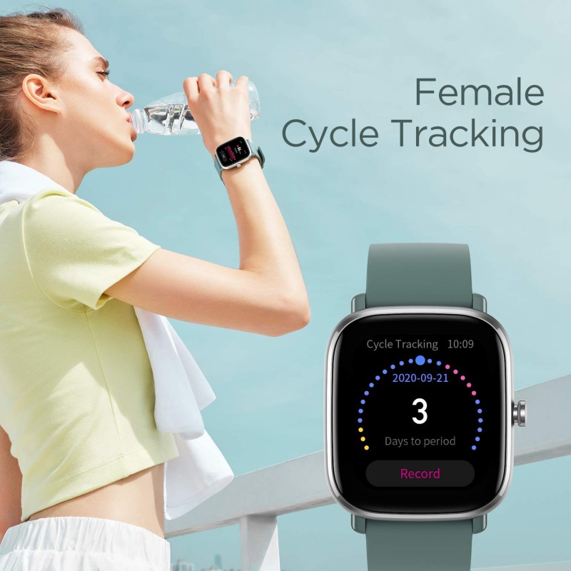 Amazfit GTS2 Mini Smart Watch with 3.94 cm (1.55") AMOLED Display, SpO2 Level Measurement, 14 Days' Battery Life Amazfit GTS2 Mini Smart Watch with 3.94 cm (1.55") AMOLED Display, SpO2 Level Measurement, 14 Days' Battery Life
