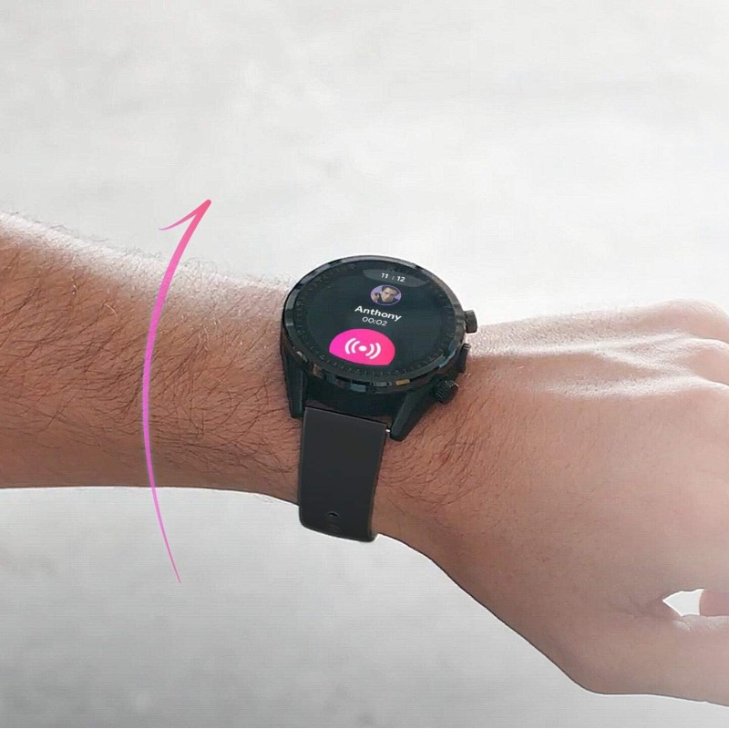 WatchOut Wearables Presents Mad Gaze : World's First Gesture Controlled & 4G IoT Enabled Silicone Smartwatch (Black) WatchOut Wearables Presents Mad Gaze : World's First Gesture Controlled & 4G IoT Enabled Silicone Smartwatch (Black)