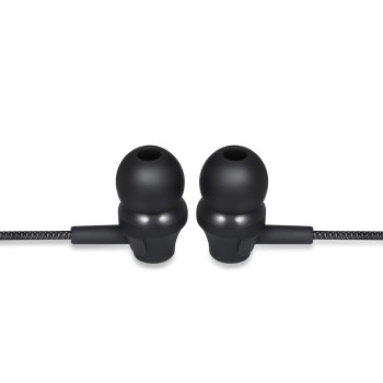 Modernista DopePlugs High Bass in Ear Wired Earphones with Mic, Black Modernista DopePlugs High Bass in Ear Wired Earphones with Mic, Black