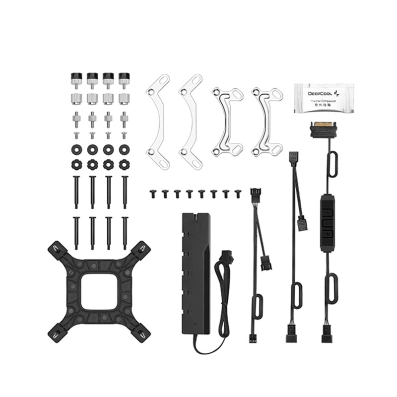 DEEPCOOL GAMMAXX L240 ARGB 240mm AIO Liquid CPU Cooler DEEPCOOL GAMMAXX L240 ARGB 240mm AIO Liquid CPU Cooler