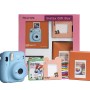 Fujifilm Instax Mini 11 Instant Camera (Sky Blue) Gift Box with 10 Shots