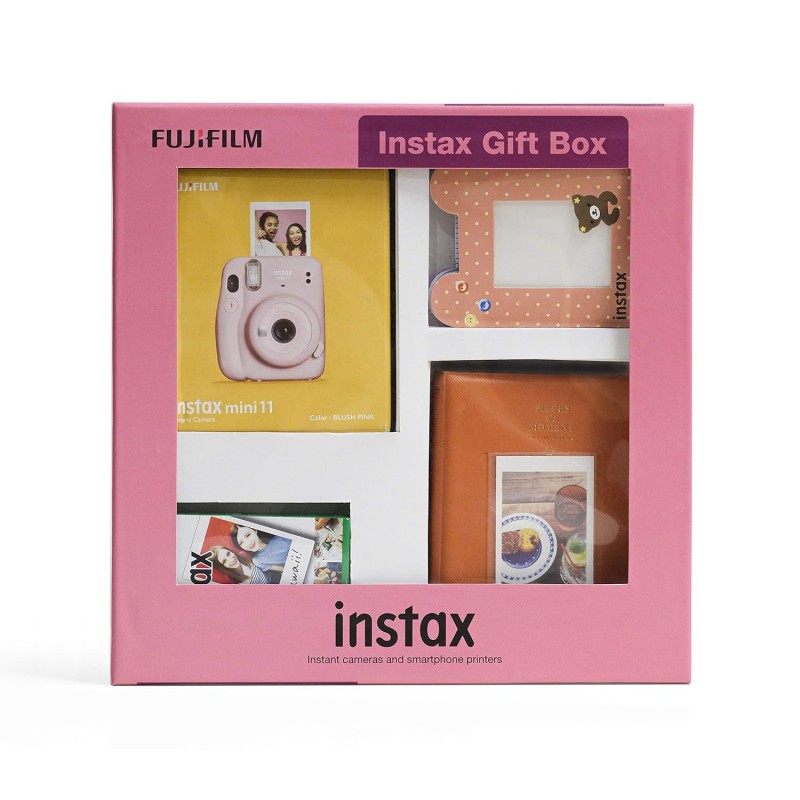 Fujifilm Instax Mini 11 Instant Camera (Sky Blue) Gift Box with 10 Shots Fujifilm Instax Mini 11 Instant Camera (Sky Blue) Gift Box with 10 Shots