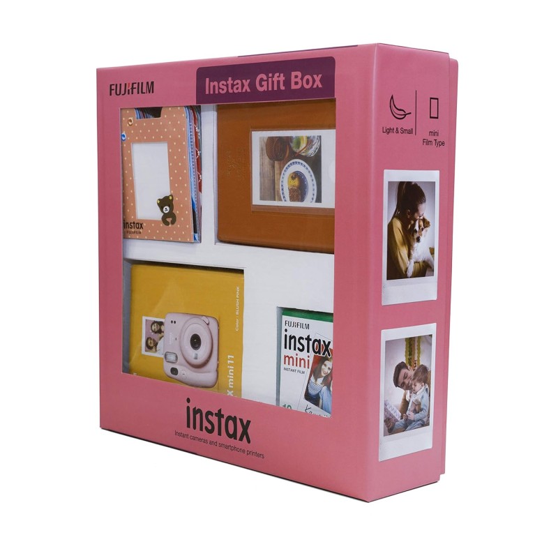 Fujifilm Instax Mini 11 Instant Camera (Sky Blue) Gift Box with 10 Shots Fujifilm Instax Mini 11 Instant Camera (Sky Blue) Gift Box with 10 Shots