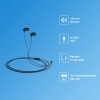 Philips Audio TAE1126 Wired in Ear Earphones, Black Philips Audio TAE1126 Wired in Ear Earphones, Black