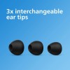 Philips Audio TAE1126 Wired in Ear Earphones, Black Philips Audio TAE1126 Wired in Ear Earphones, Black
