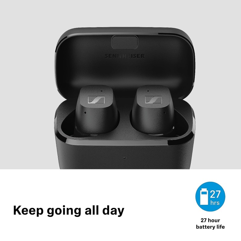 Sennheiser CX True Wireless in Ear Earbuds - Headphone -Black Sennheiser CX True Wireless in Ear Earbuds - Headphone -Black